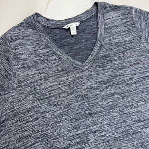 Athleta Breezy Scoop V‎ Neck Tee Heather Gray Women's 3X Activewear S/980776-00